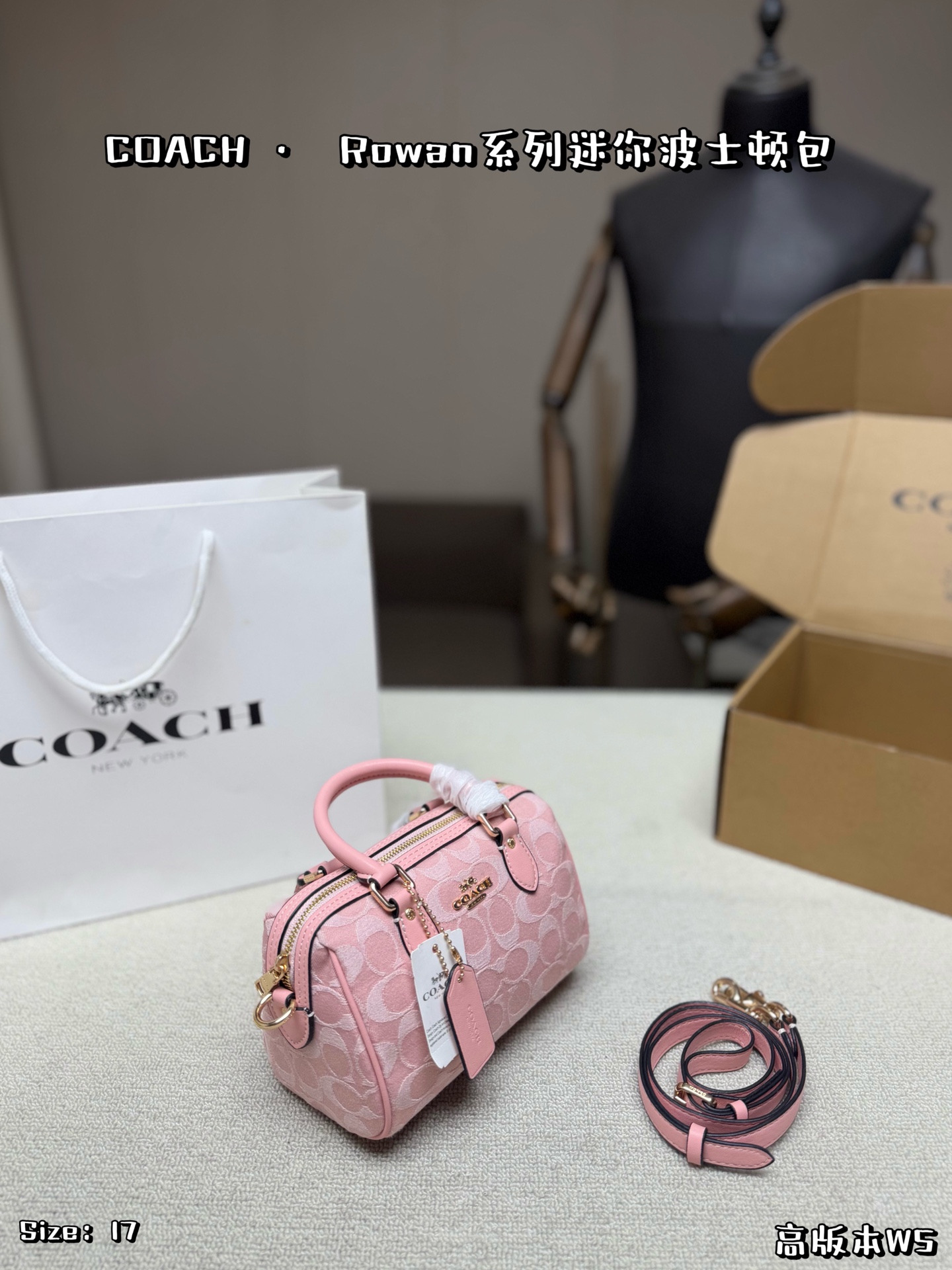 COACH bag Comes with airplane case — photo 2