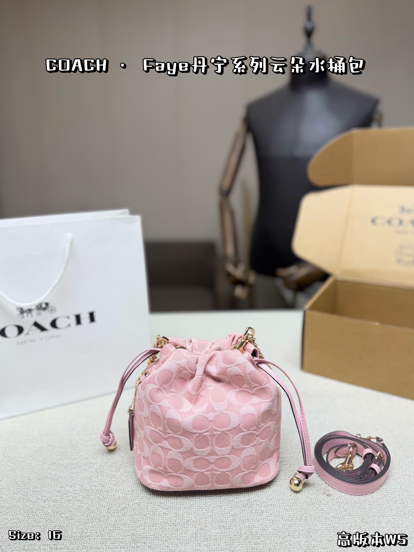 Borsa COACH. Viene fornita con custodia per aereo — photo 3