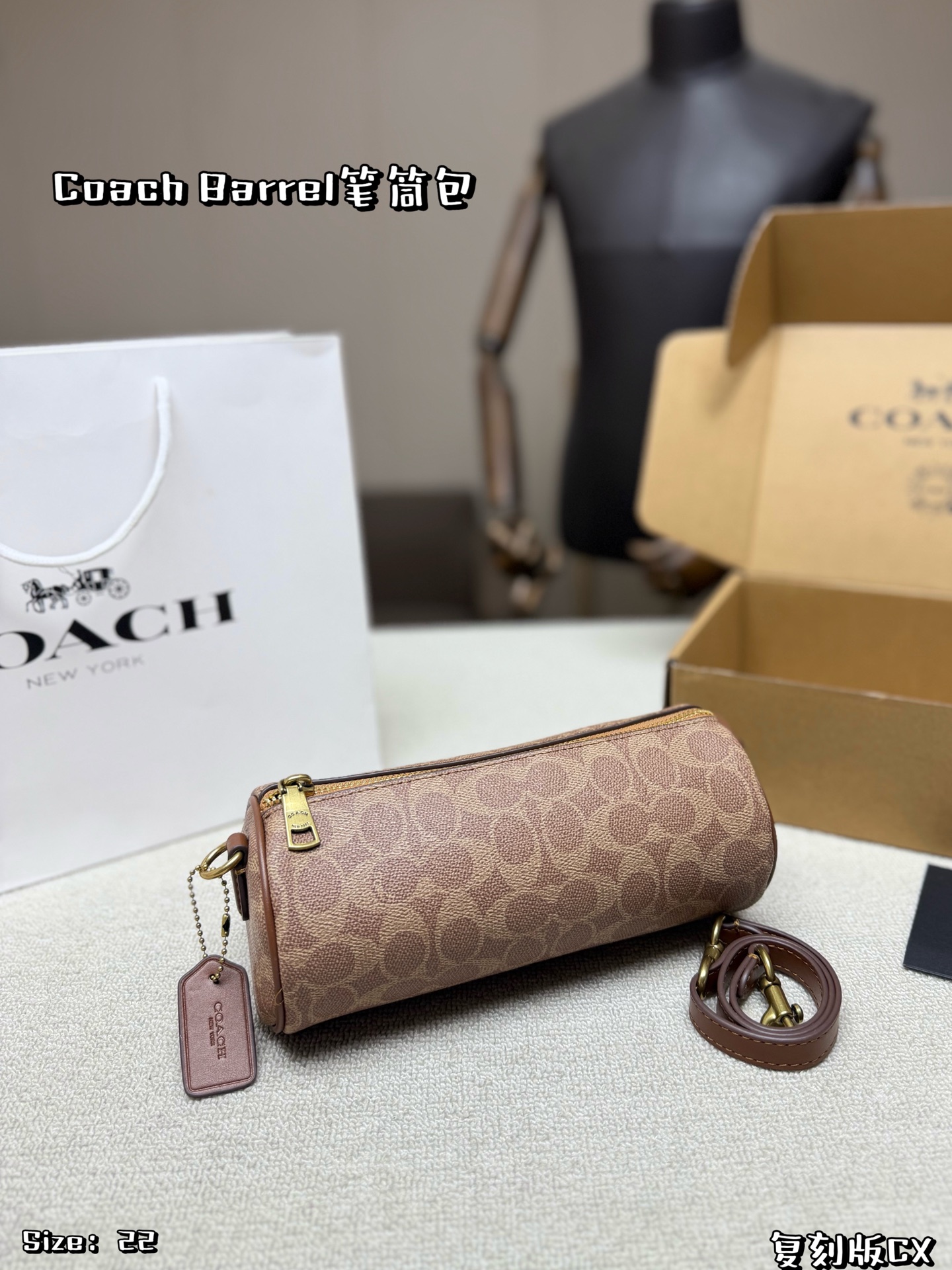 COACH bag airplane box — photo 2