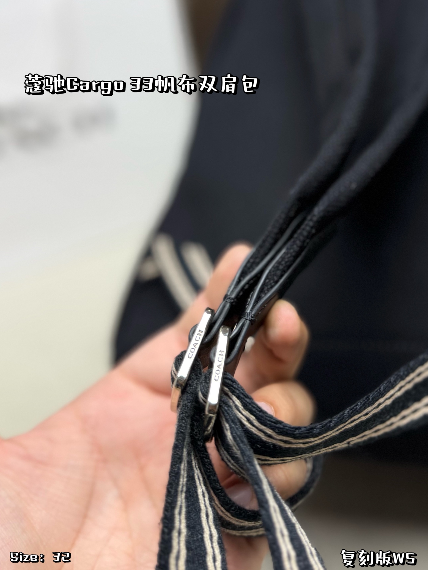 COACH bag COACH Cargo 33 logo — photo 9