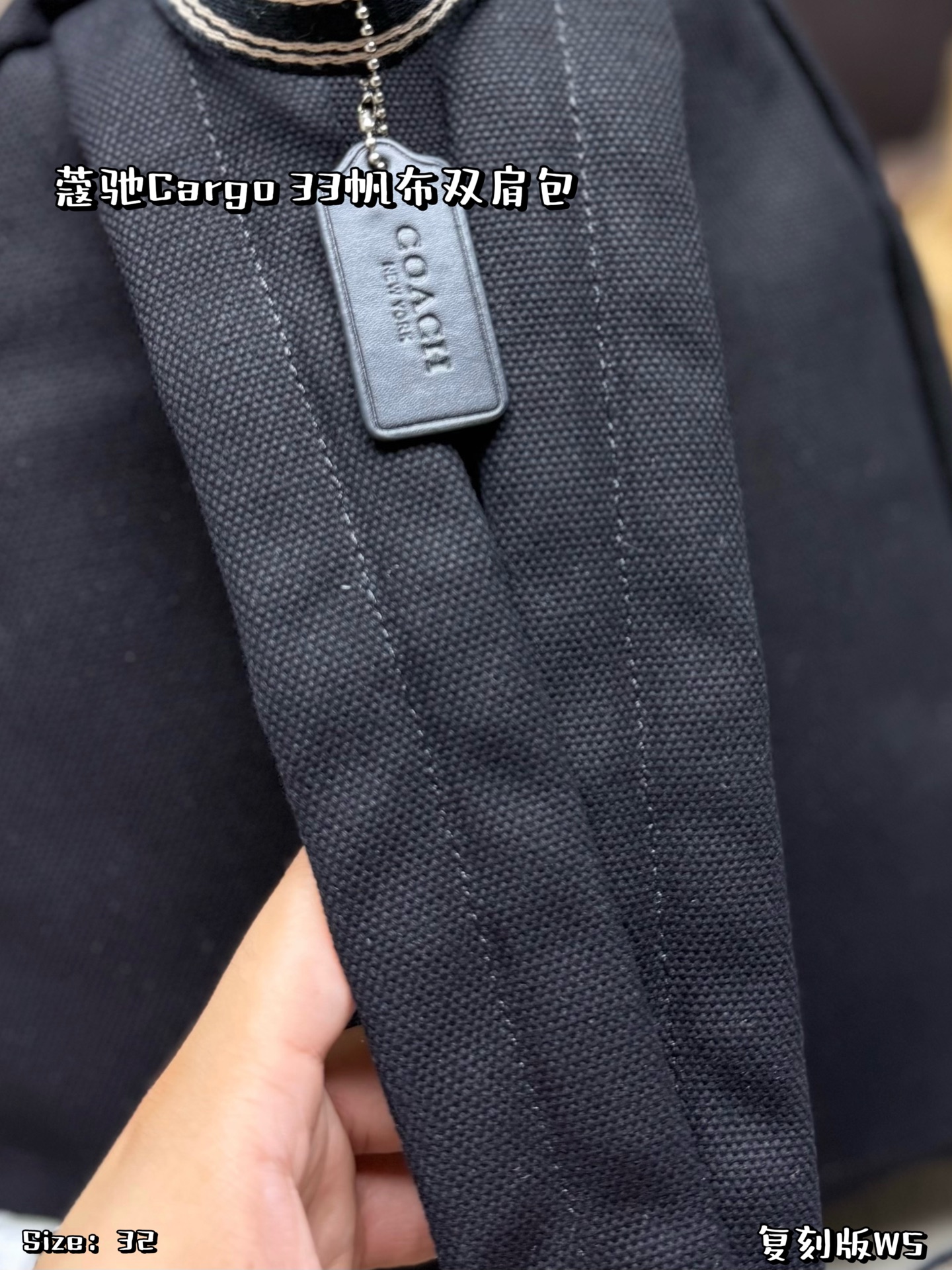 COACH bag COACH Cargo 33 logo — photo 7