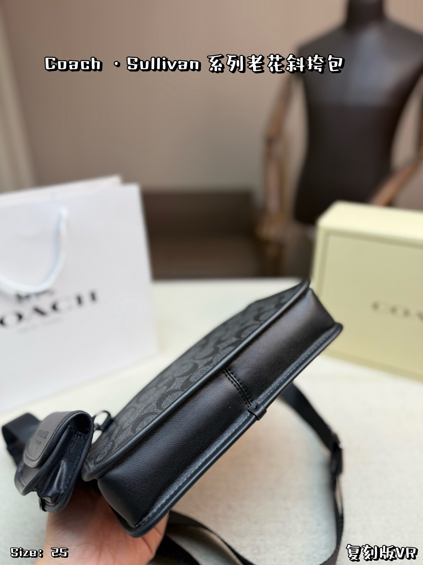 COACH bag , with folding box — photo 5