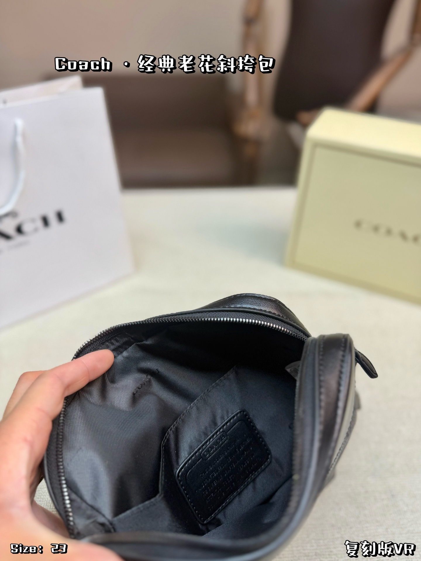 Borsa COACH Con scatola pieghevole — photo 8