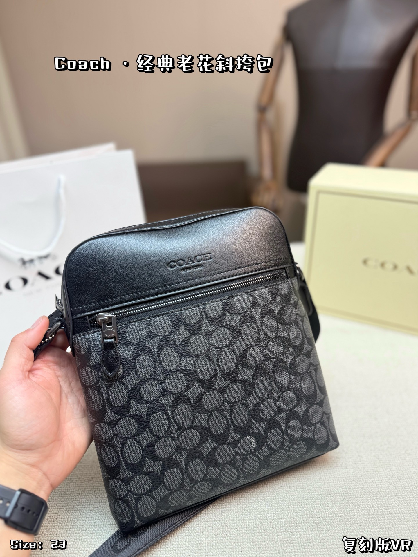 Borsa COACH Con scatola pieghevole — photo 6