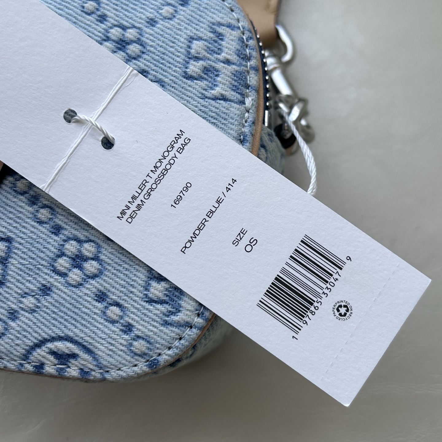 Tory Burch ～ 新款TORY BURCH 汤丽柏琦 169760T MONOGRAM MILLER迷你斜挎相机包