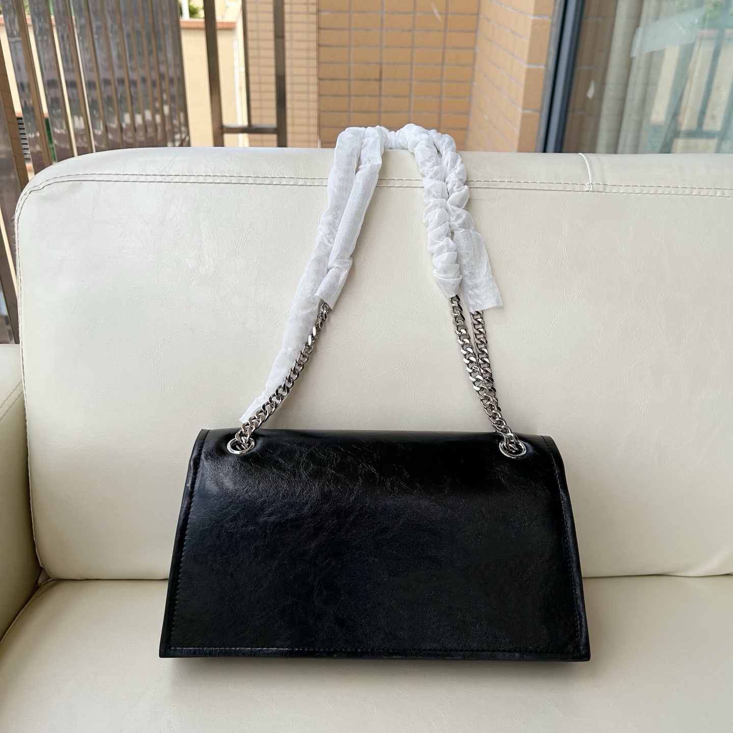 Tory Burch ～ToryBurch TB Kira法棍包油蜡牛皮
