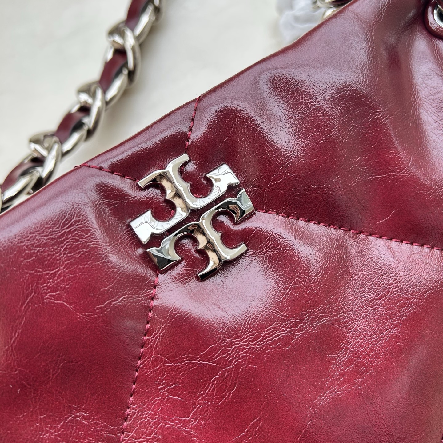 Tory Burch ToryBurch 小号车厘子酒红