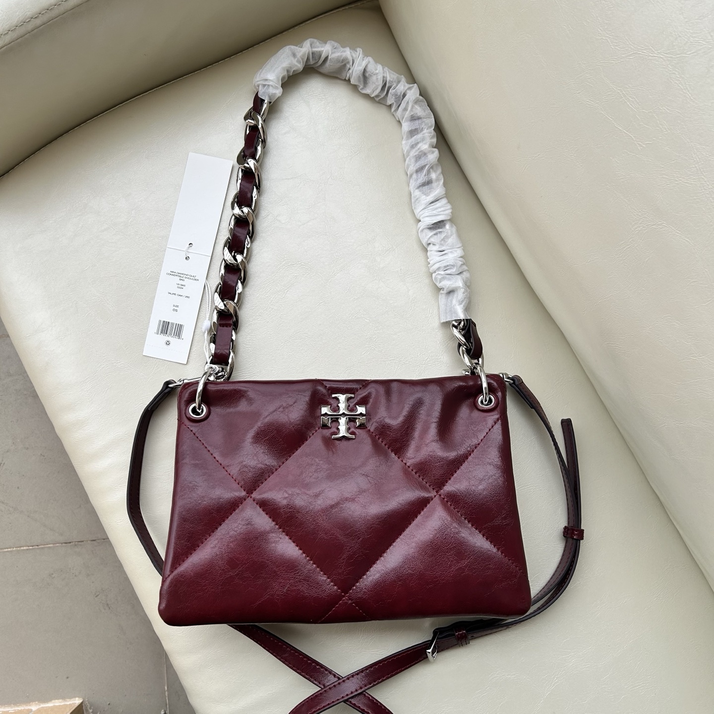 Tory Burch ToryBurch 小号车厘子酒红