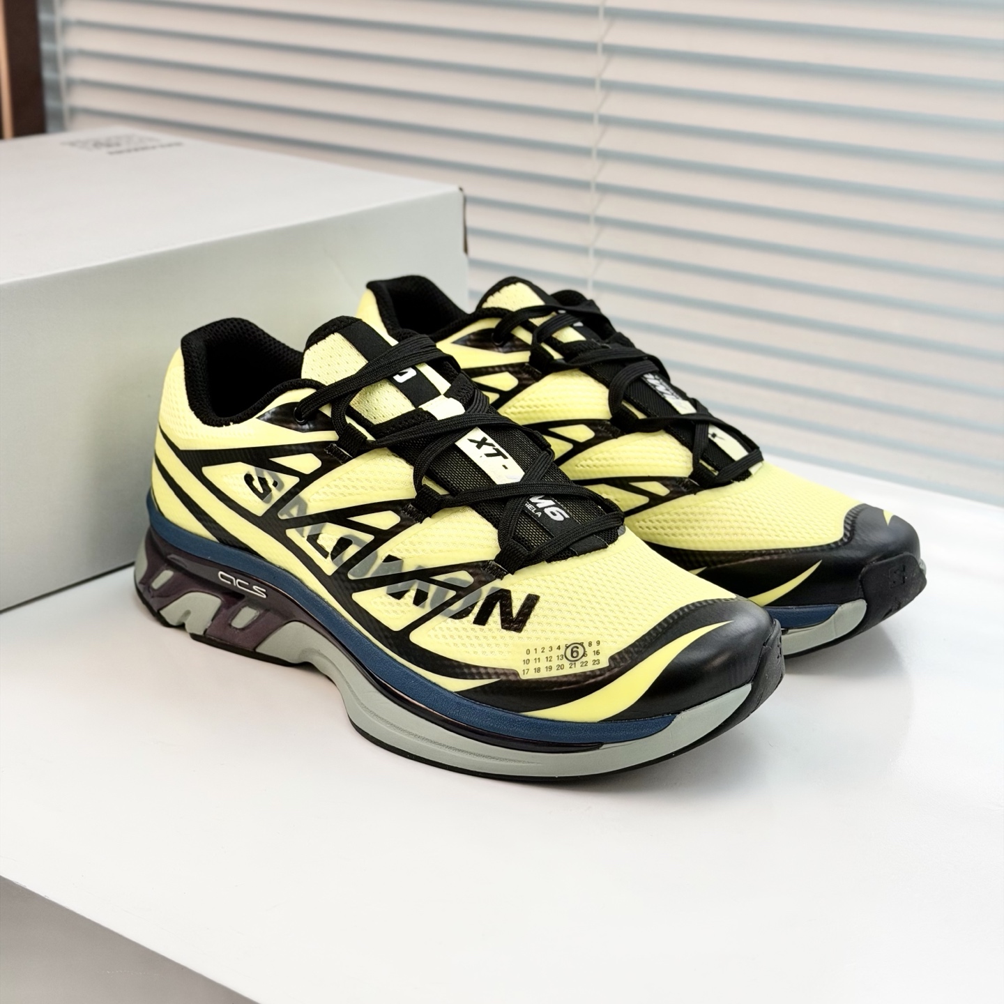 Кроссовки мужские Salomon XT-6 желтые
