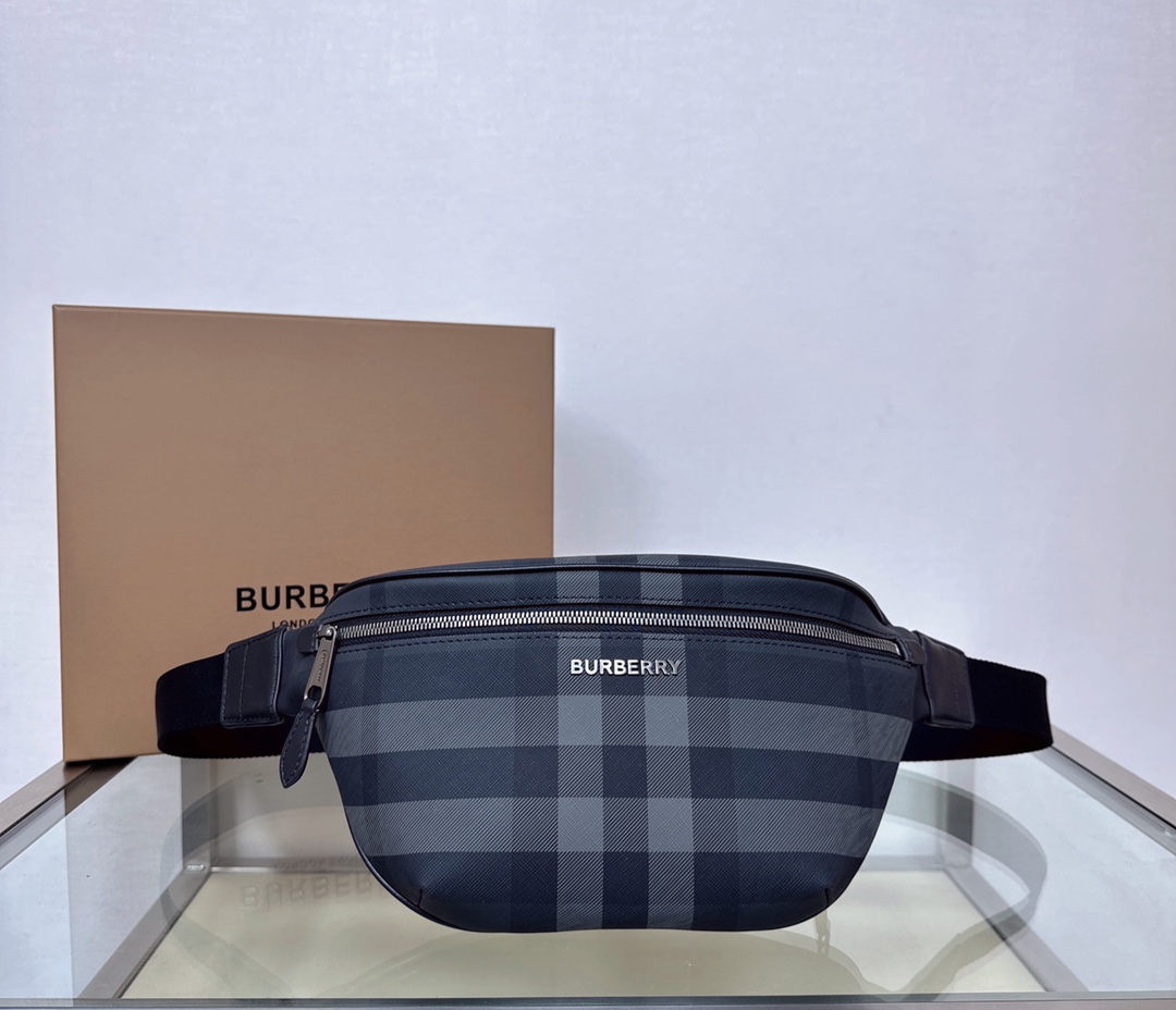 Burberry Lang Waist Bag in Signature Check with Leather Trim 2 a1698997806941 1424