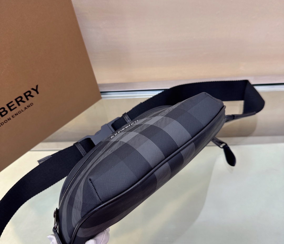 Burberry Lang Waist Bag in Signature Check with Leather Trim 7 a1698997806945 1486