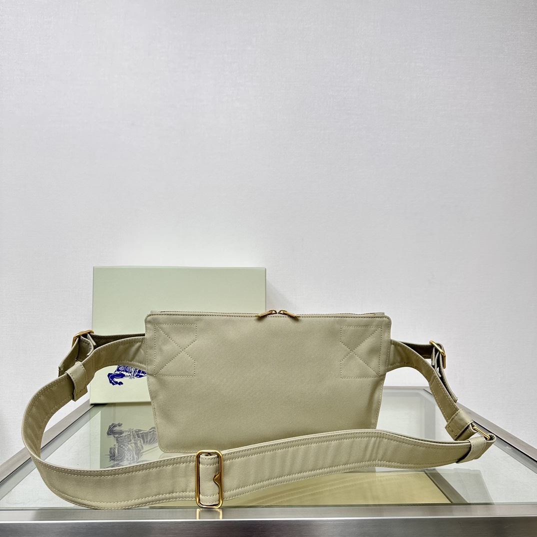 Burberry Cotton Blend Belt Bag with Equestrian Knight Design in Italy 3 a1722049288993 2150