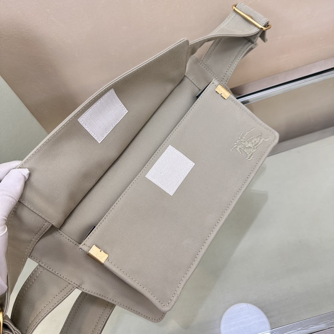Burberry Cotton Blend Belt Bag with Equestrian Knight Design in Italy 7 a1722049288999 8015