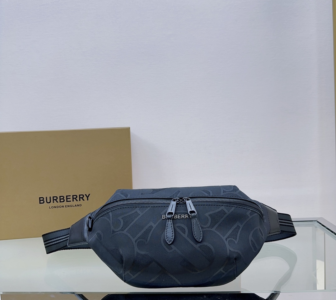 Burberry TB Monogram Jacquard Belt Bag, Stylish Crossbody, 31x7x14 cm 2 a1731930643957 6045