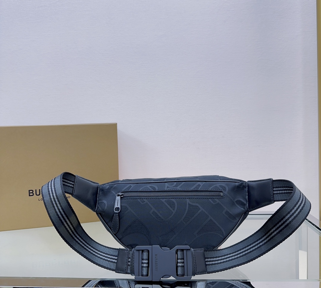 Burberry TB Monogram Jacquard Belt Bag, Stylish Crossbody, 31x7x14 cm 3 a1731930645260 8651