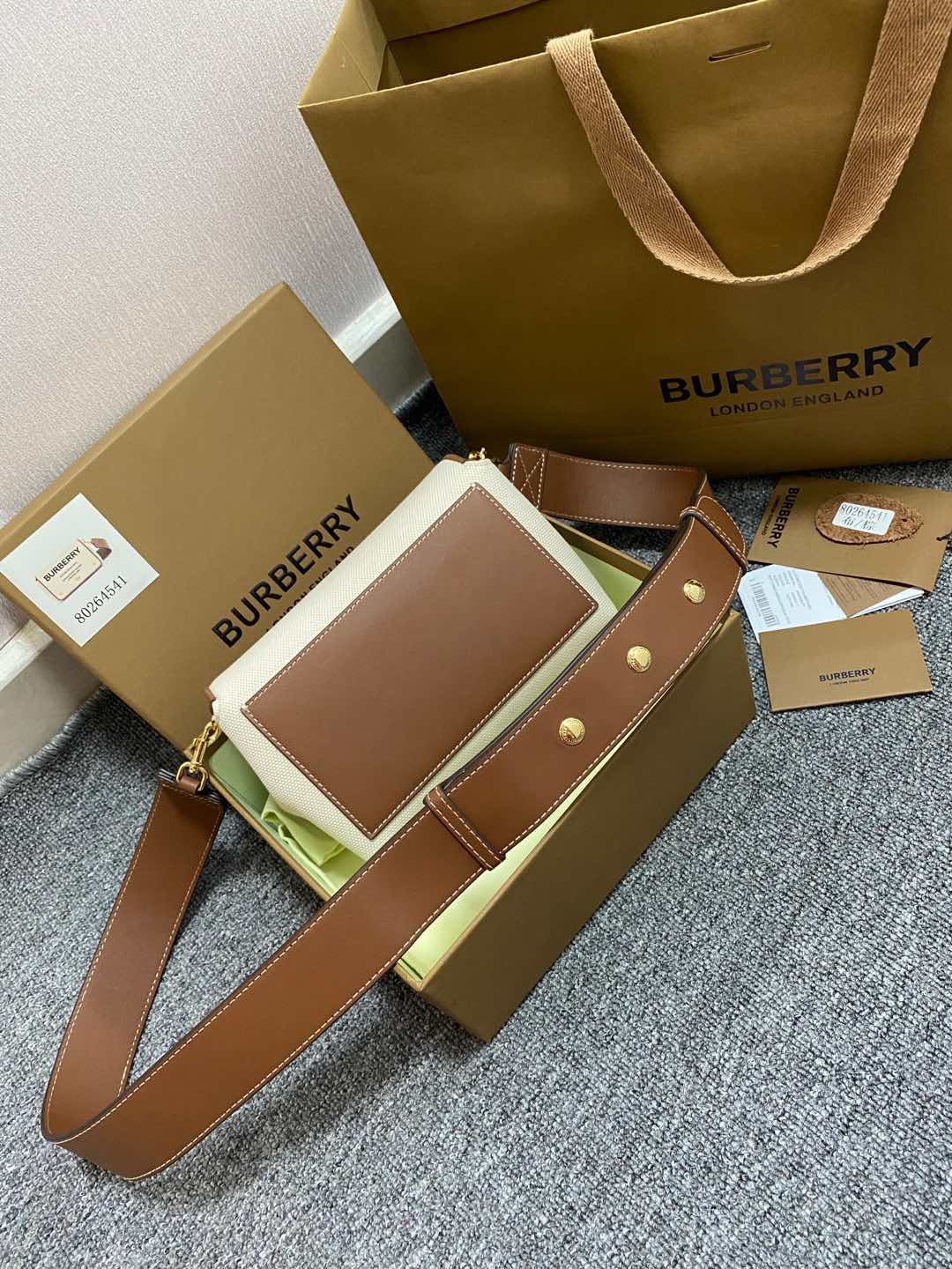 Burberry Horseferry Print Crossbody Bag | Cotton Canvas & Leather Detail 3 a1736322771469 7667