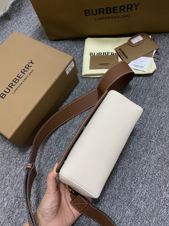 Burberry Horseferry Print Crossbody Bag | Cotton Canvas & Leather Detail 7 a1736322771475 0351