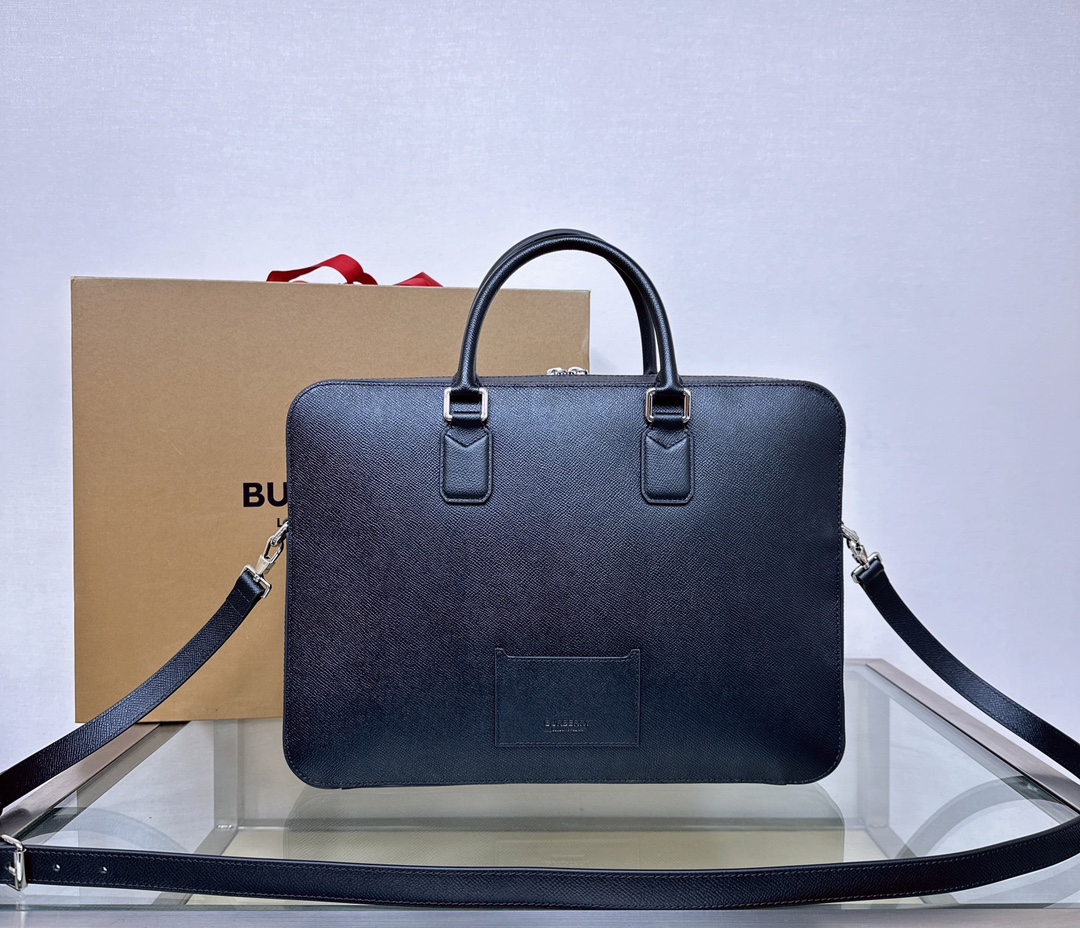 Burberry TB Briefcase Navy work
