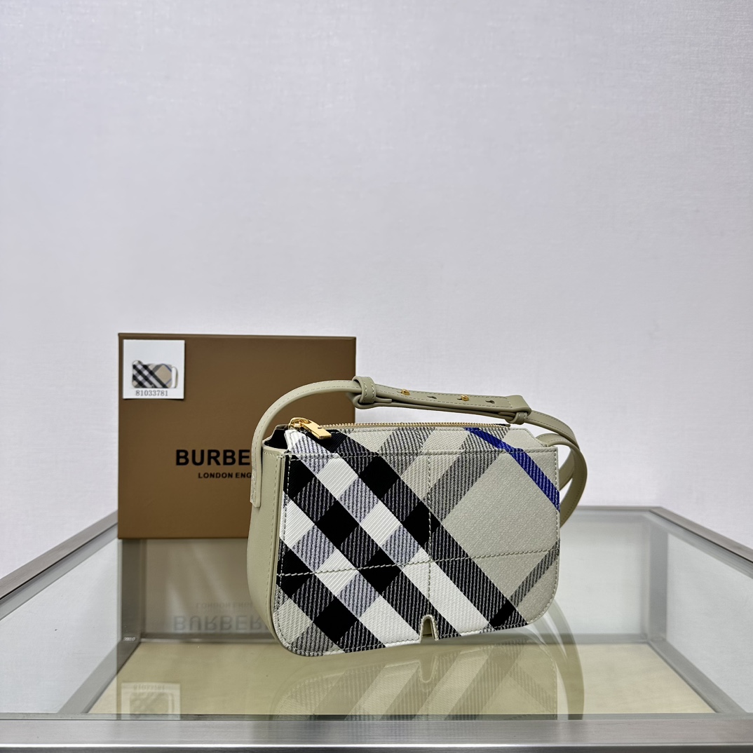 Burberry Cotton Blend Crossbody Bag with Signature Check Pattern 3 a1745312736086 6540