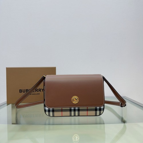 Burberry Small Banner Crossbody Bag in Archive Beige Vintage Check 1 Burberry Small Banner Crossbody Bag in Archive Beige Vintage Check