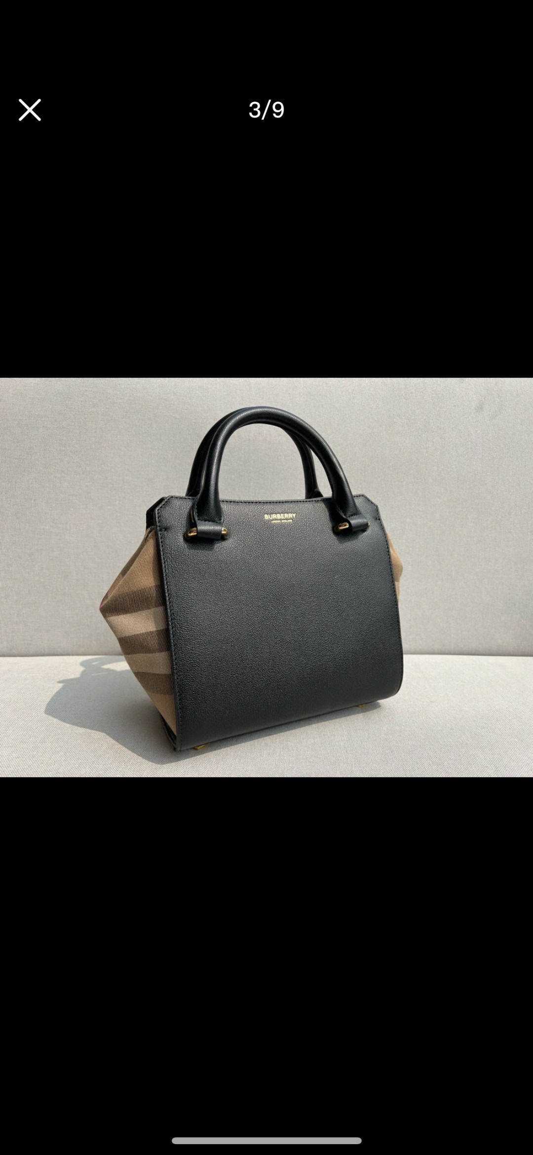 Burberry väska Överkroppsbild — photo 3