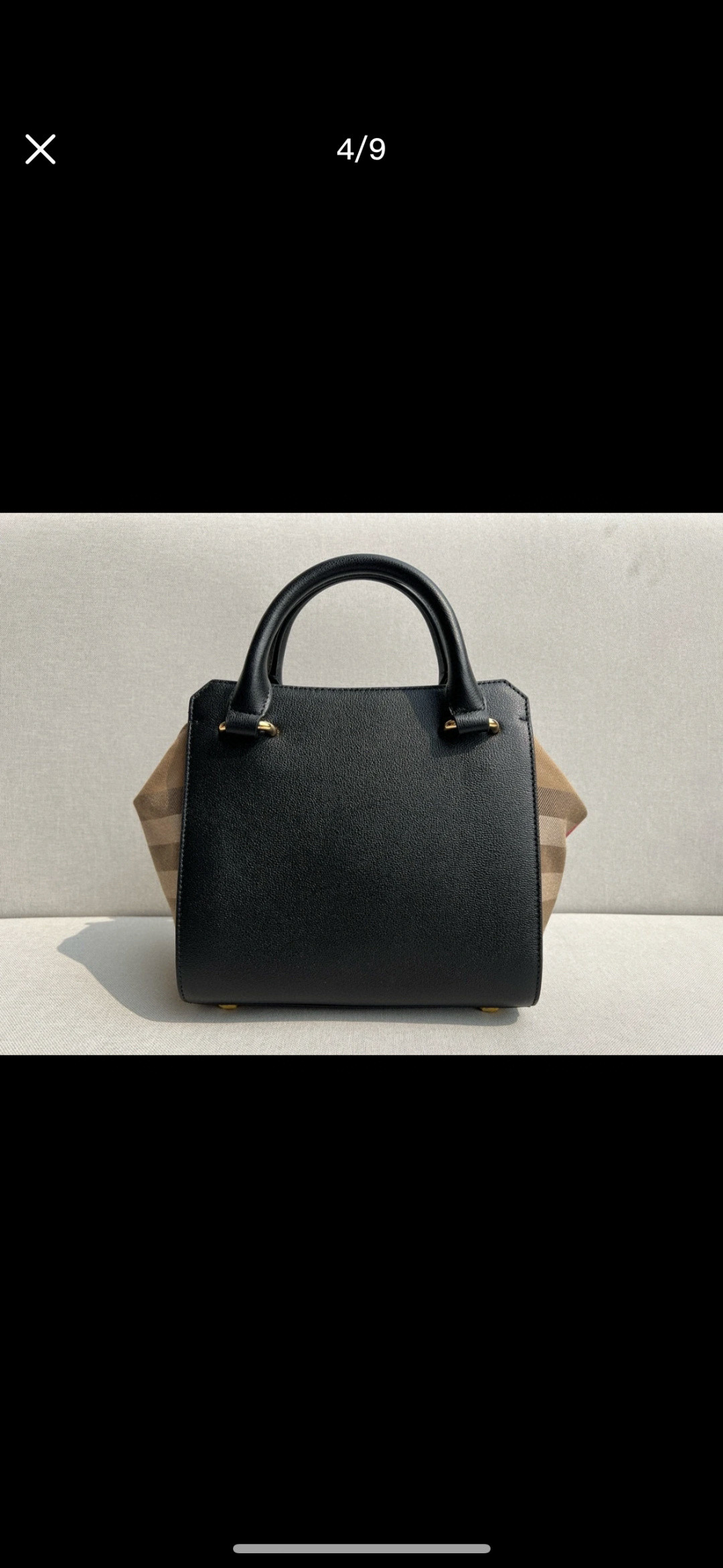 Burberry väska Överkroppsbild — photo 4