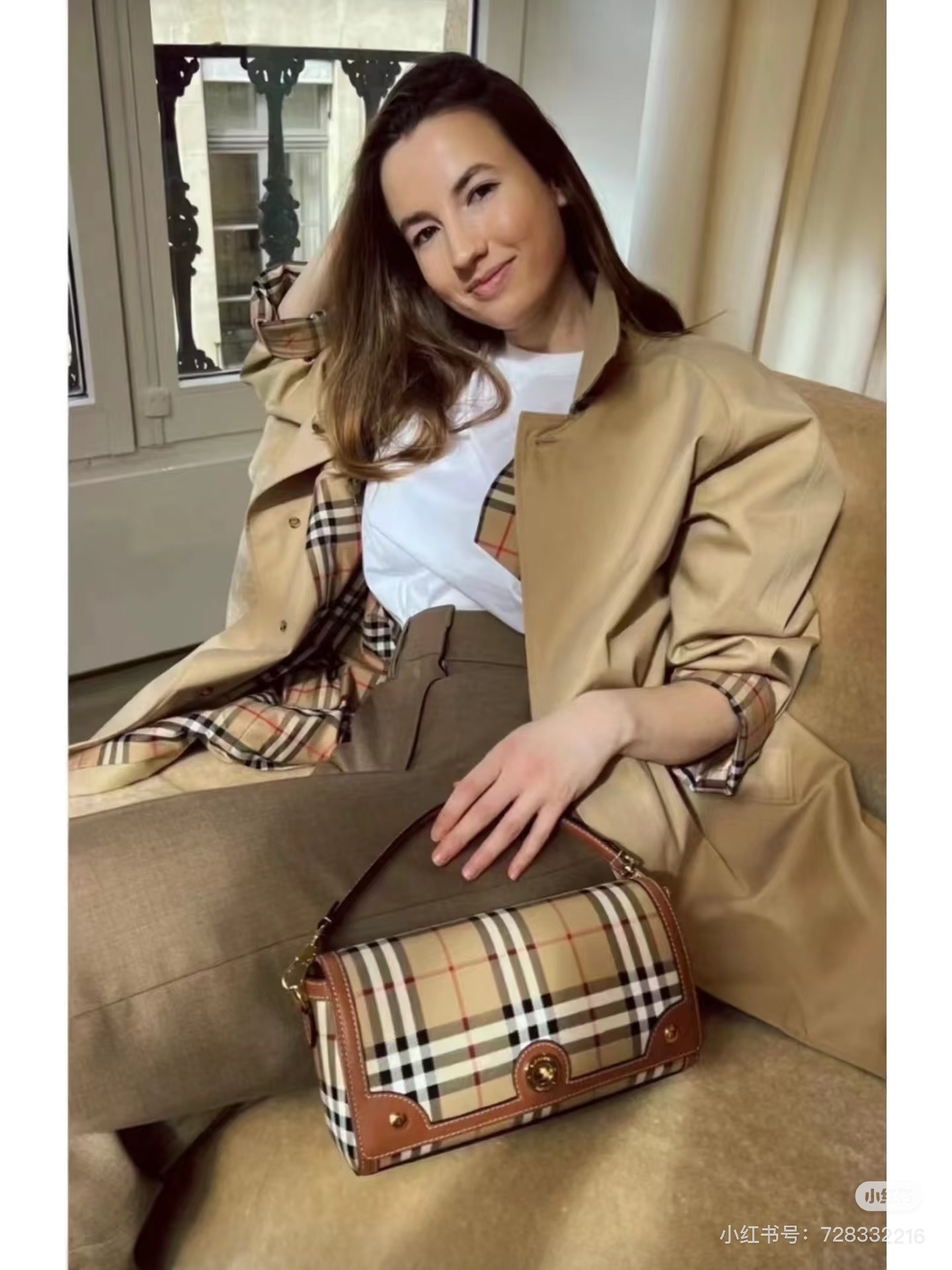 Burberry bag New retro plaid small bag — photo 7