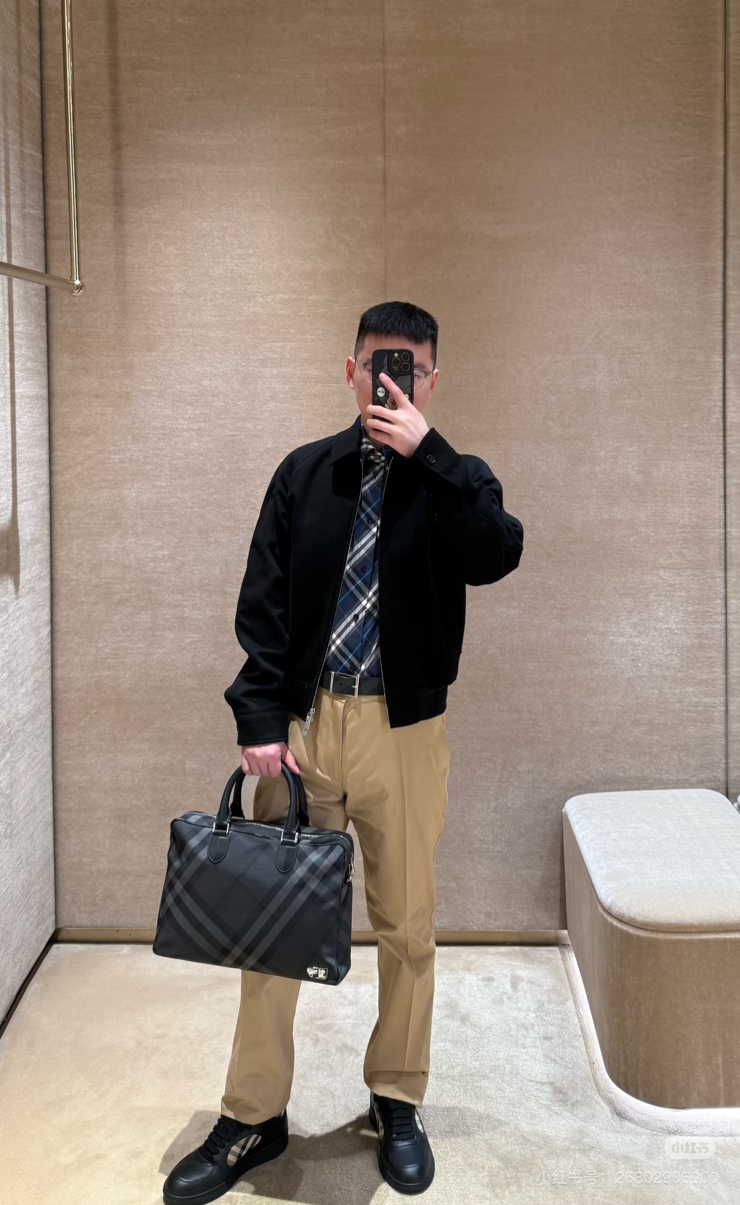 Grid briefcase — photo 2
