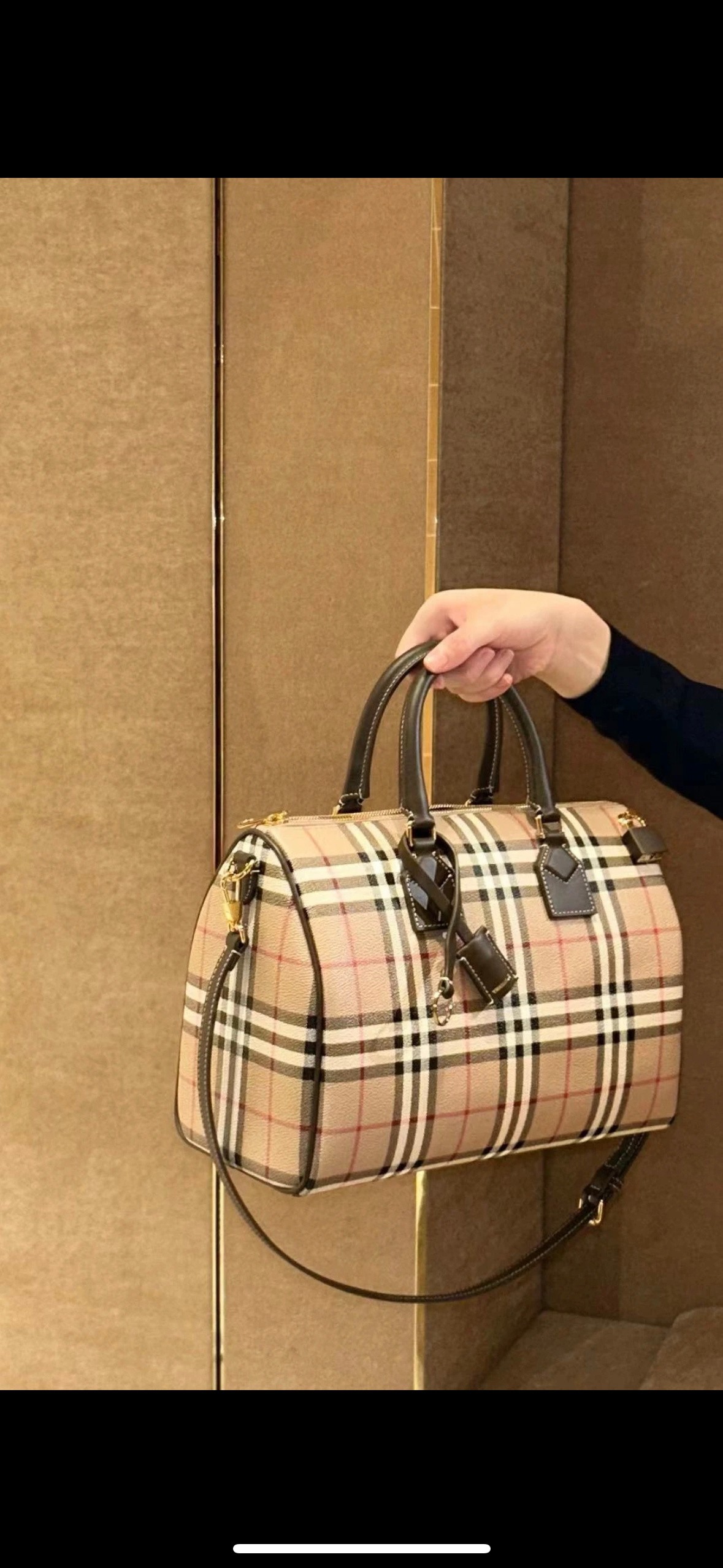 Burberry väska Överkroppsbild — photo 5
