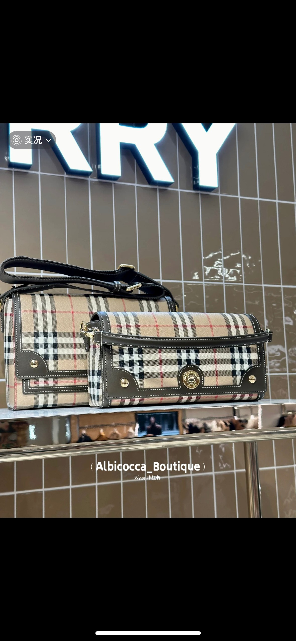 Burberry väska Överkroppsbild — photo 9