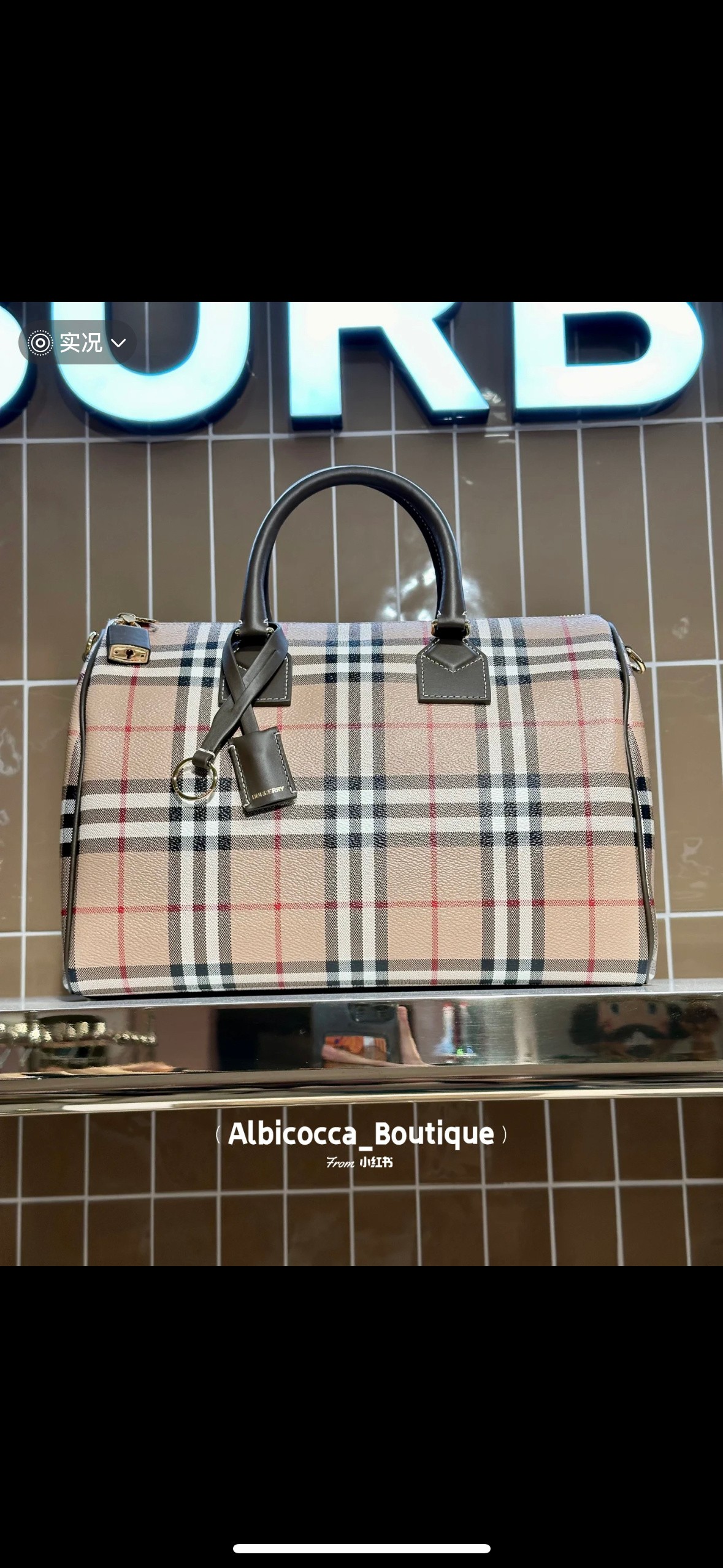 Burberry väska Överkroppsbild — photo 8