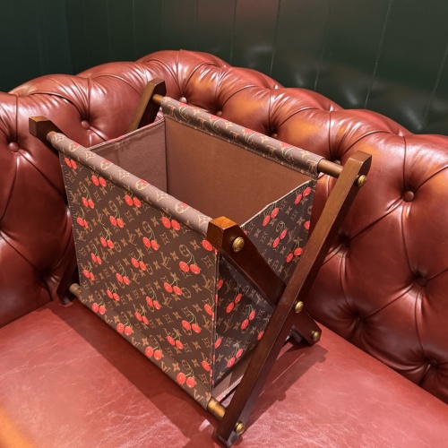 Products 27 Louis Vuitton Vintage Wooden Storage Basket Cherry Blossom Pattern Decor
