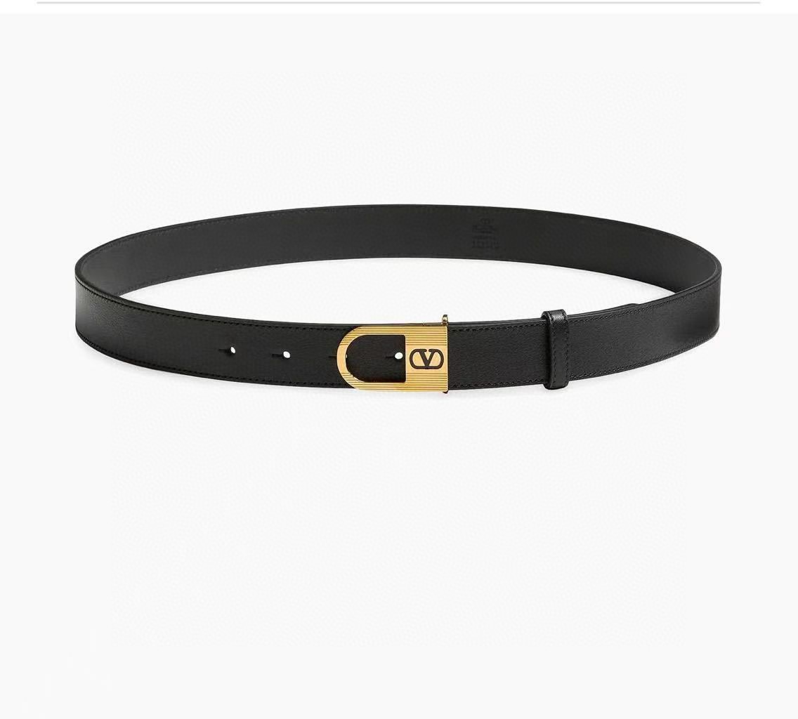 💥💥💥3.0cm华伦天奴腰带，双面头层牛皮，长度：75.80.85.90.95.100.105欧，铜五金