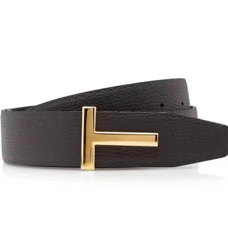 P 汤姆福特最新网红爆款双面牛皮皮带配原装盒专柜同步3.8宽新款上市了，原版牛皮，搭配钢扣，优雅，大方用