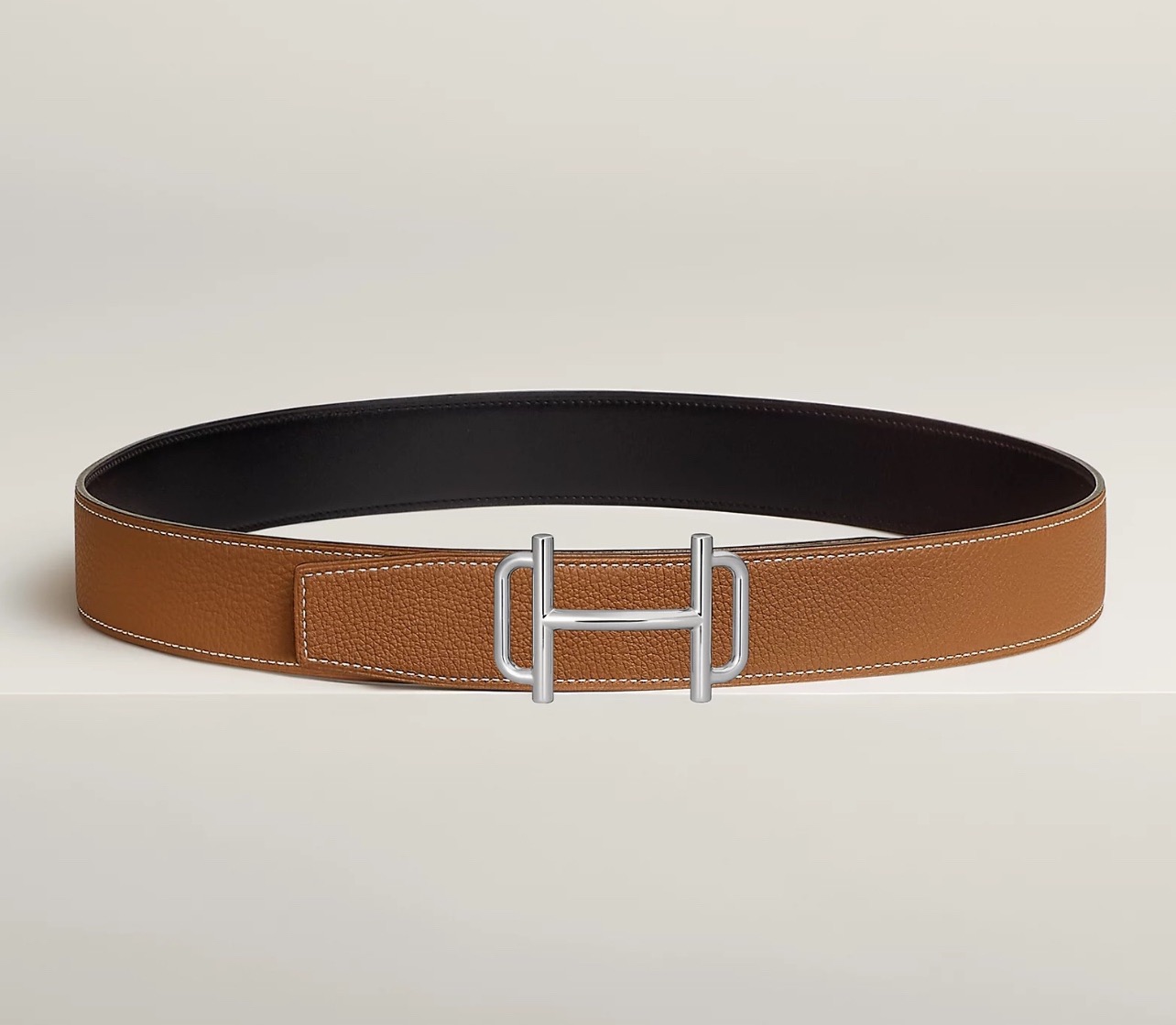 ROYAL 精品五金 搭配进口（金棕）togo皮 宽度38MM 以其精湛工艺高品质材料和经典设计备受推崇