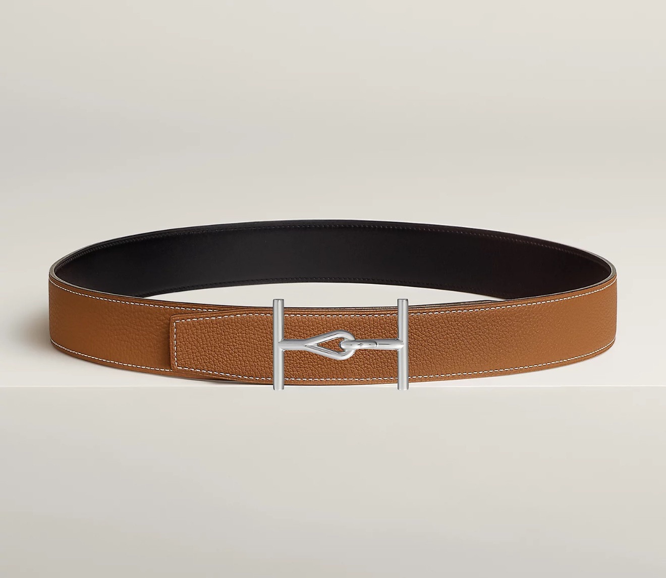 JUMBO 精品五金 搭配进口（金棕）togo皮 宽度38MM 以其精湛工艺高品质材料和经典设计备受推崇