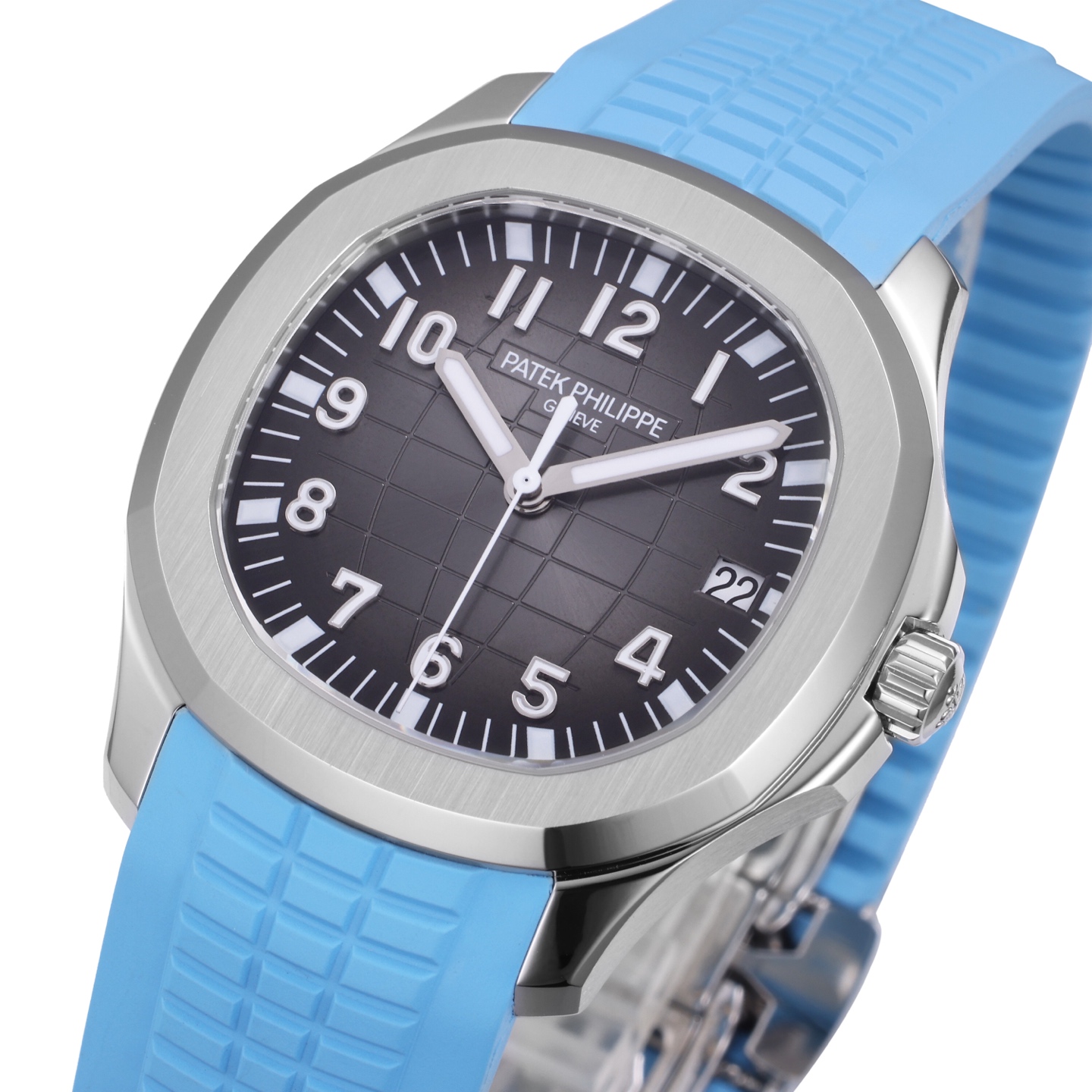 Patek Philippe Aquanaut Réplica de Alta Calidad con Correa Azul Turquesa 5 i1752485179776 709 0 3