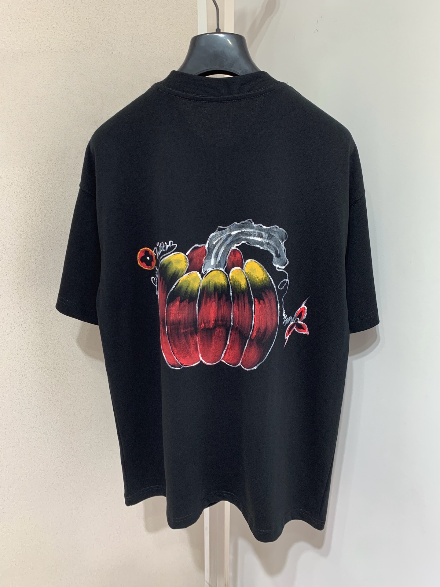 Louis Vuitton 2025 Summer Hand-Painted Short Sleeve Tee - Unisex XS-XL 5 i1747507570646 7962 0 3