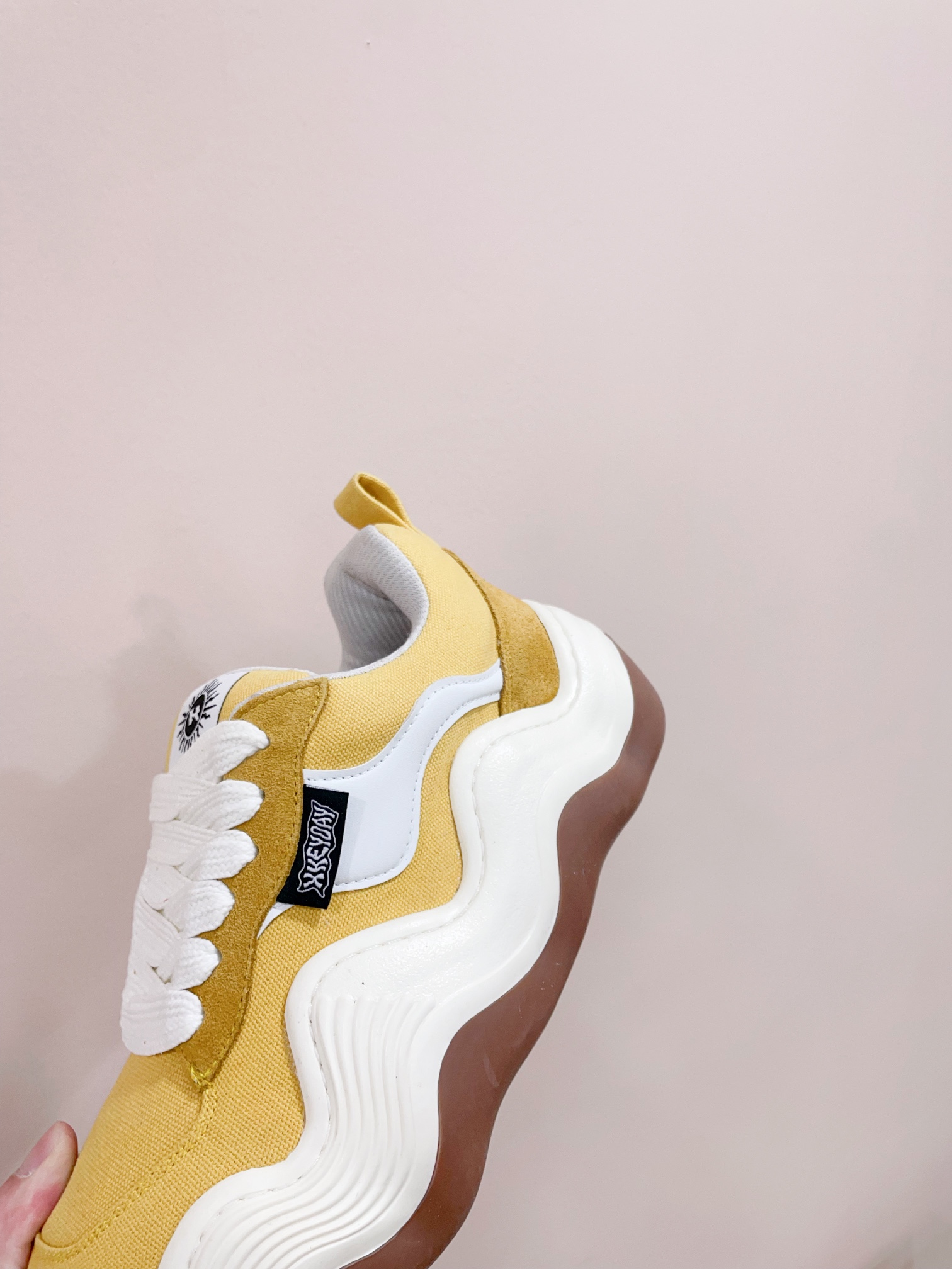 HEYDA Certified 2024’s New Canvas Shoes with Wave Sole and Imported Materials - 图片 7
