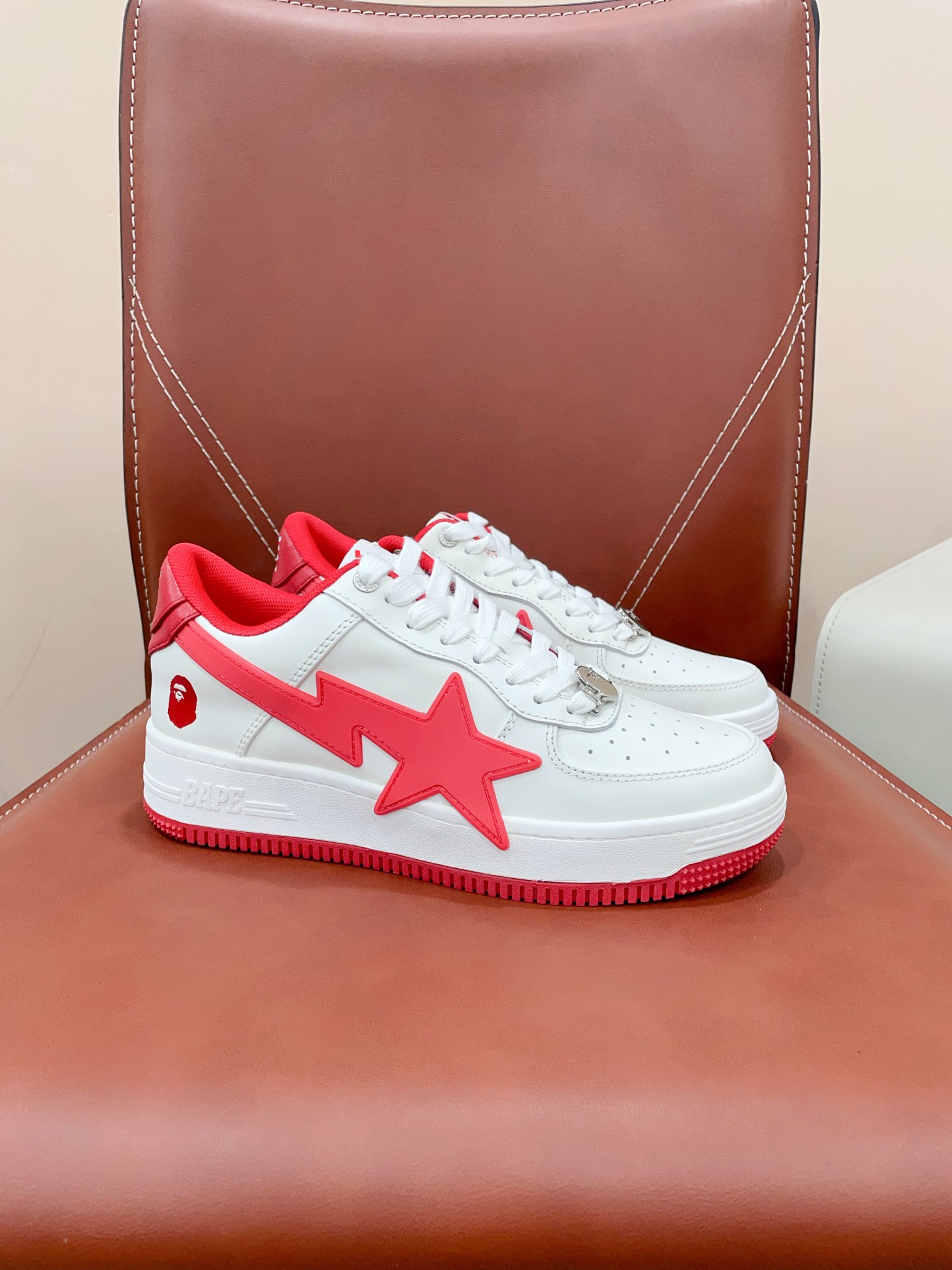 A BATHING APE Sneakers: Classic BAPE STA models with new colors and features.