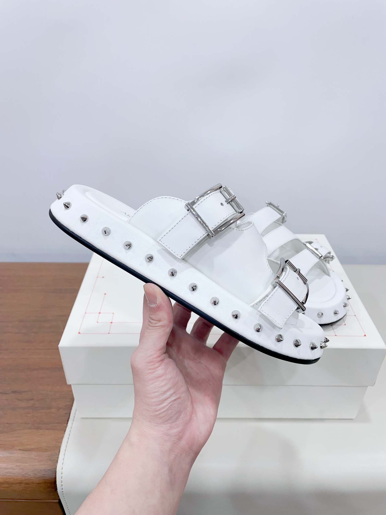 2025 Spring New McQueen Stirling Punk Shoes – Top Edition Summary - 图片 4