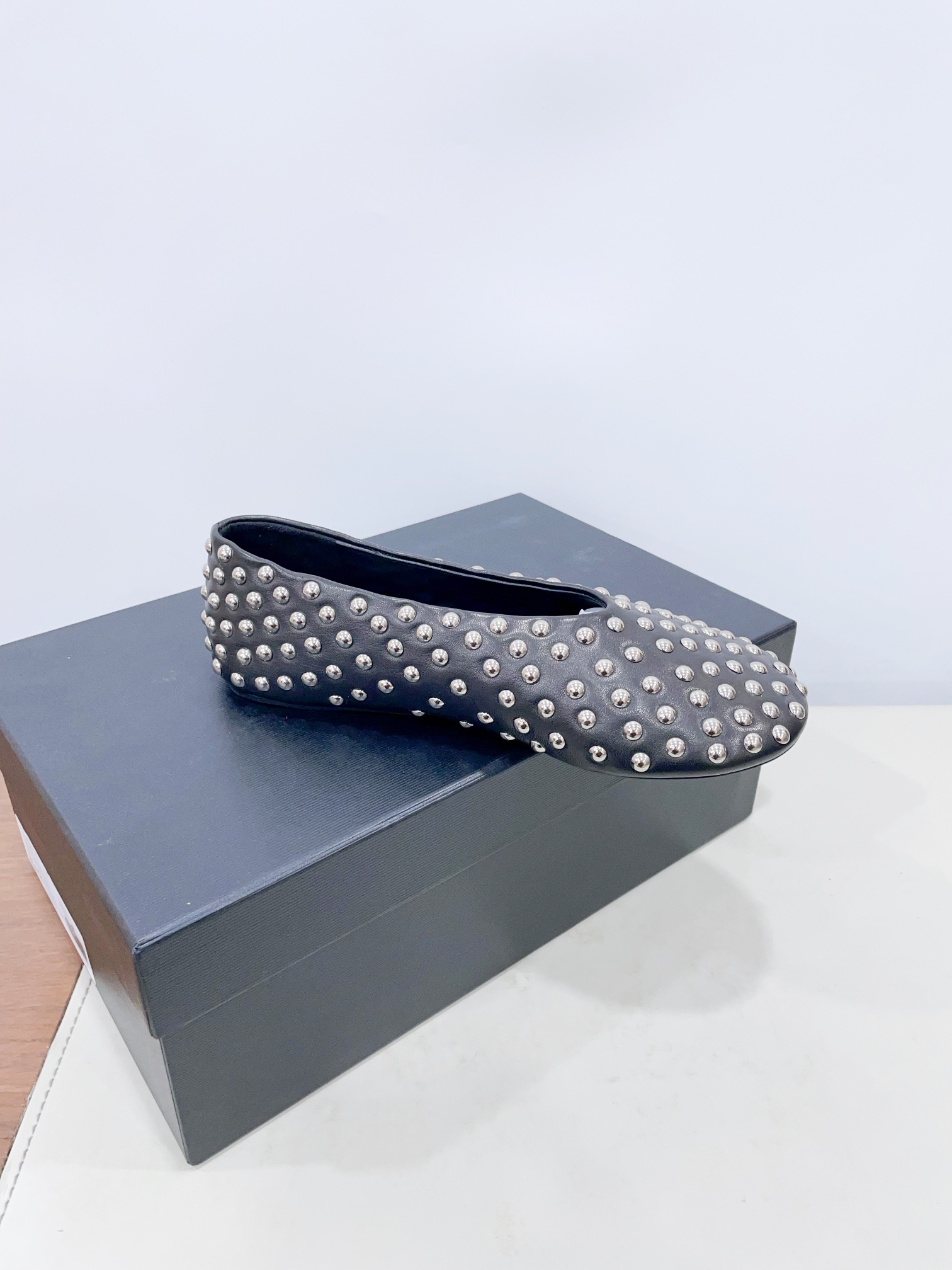 P700 Roundhead Burken Ballet Shoes: Retro Style with Sheepskin and Metal Buttons - 图片 9