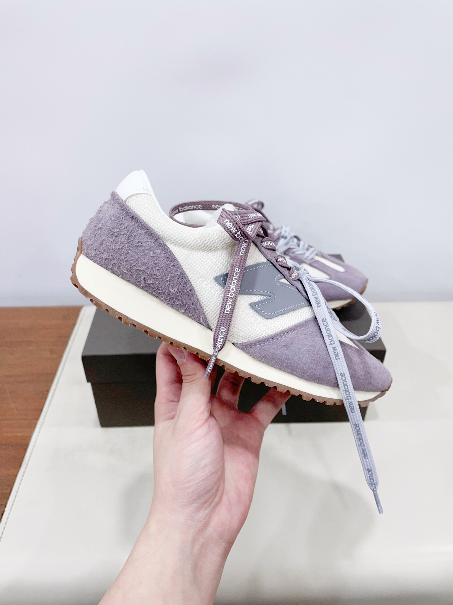 Newbalance 47125s: Classic Spring/Summer Shoes at P600, Rare Milk Purple Color - 图片 4