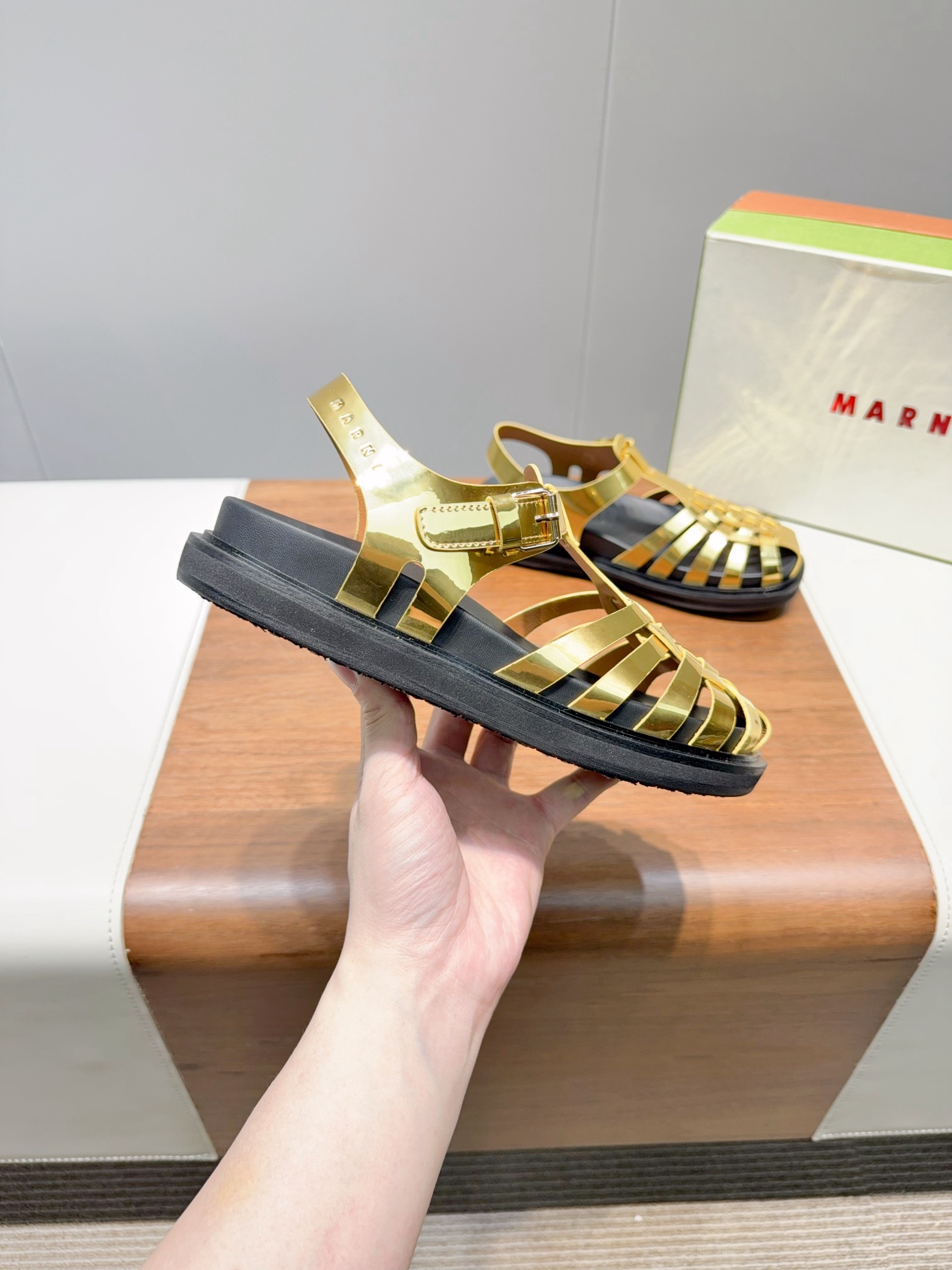 Marn-Mani Summer Sandals: Unique Design with Special Sole Material, Sizes for Women. - 图片 7