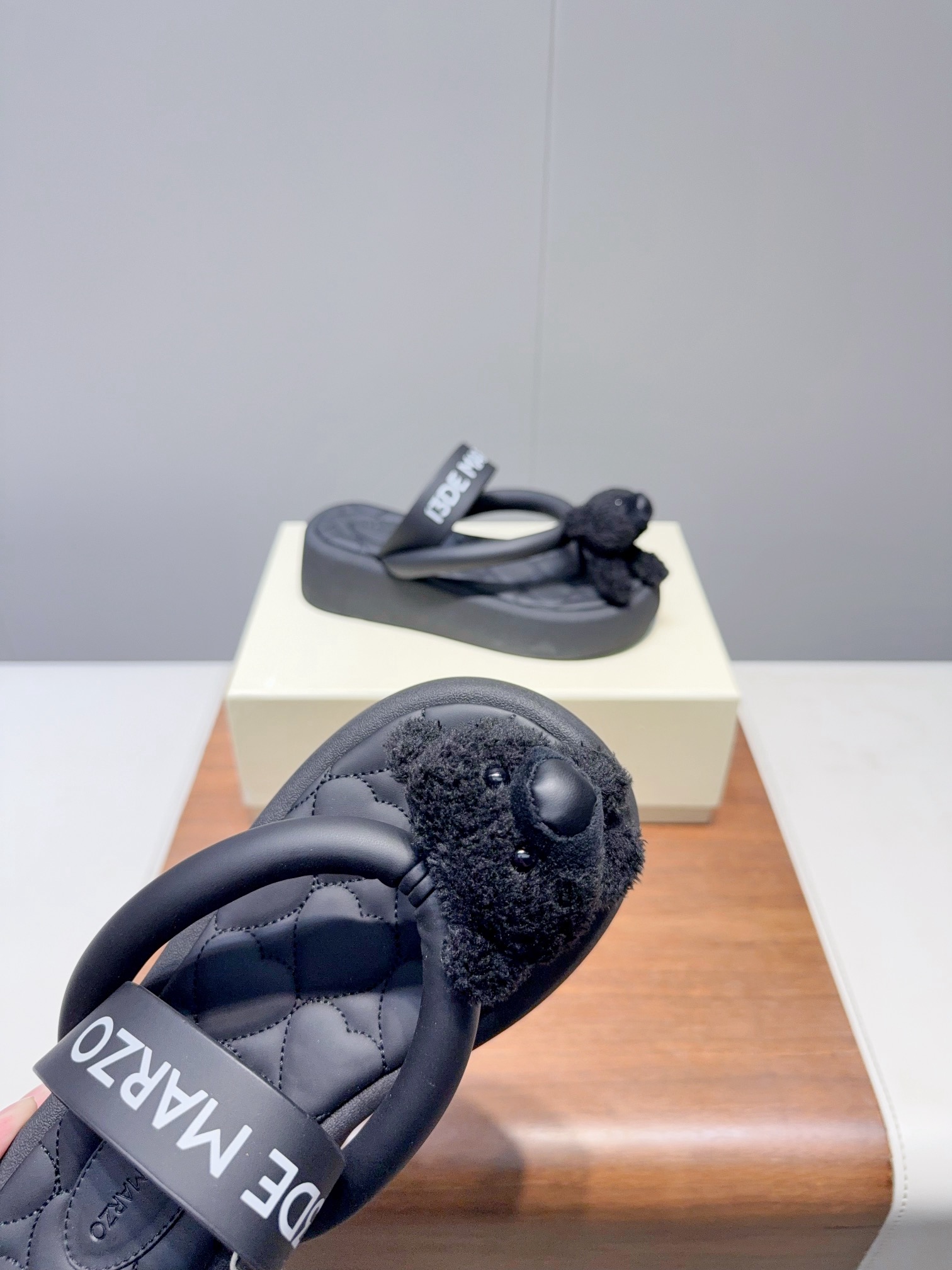 Small Bear Spring and Summer Stylish Foot Slippers, Size 35-40 – New Collection Preview - 图片 7