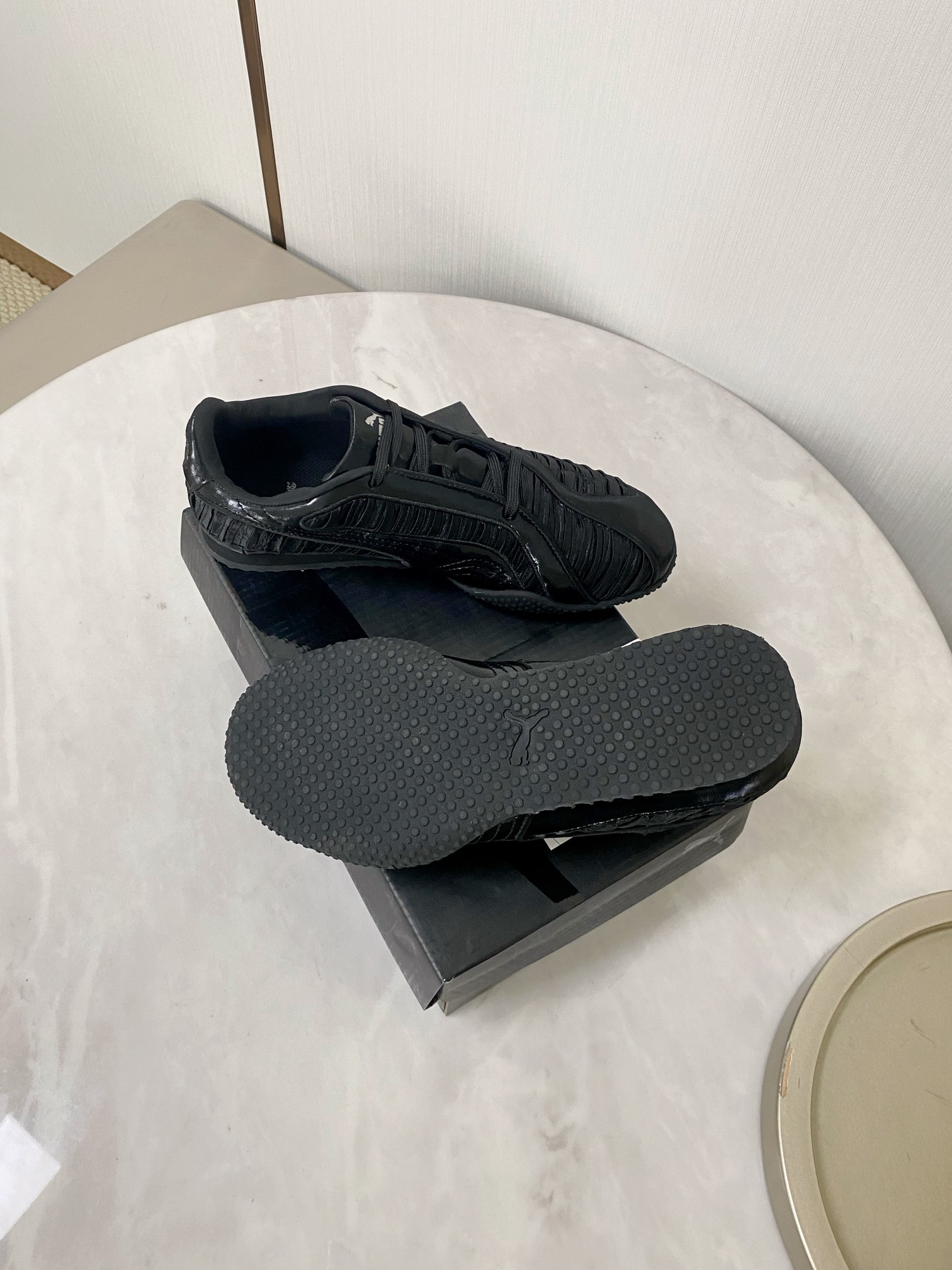 Unknown Puma 彪马 26ss早春新款 褶皱 德训鞋 运动鞋