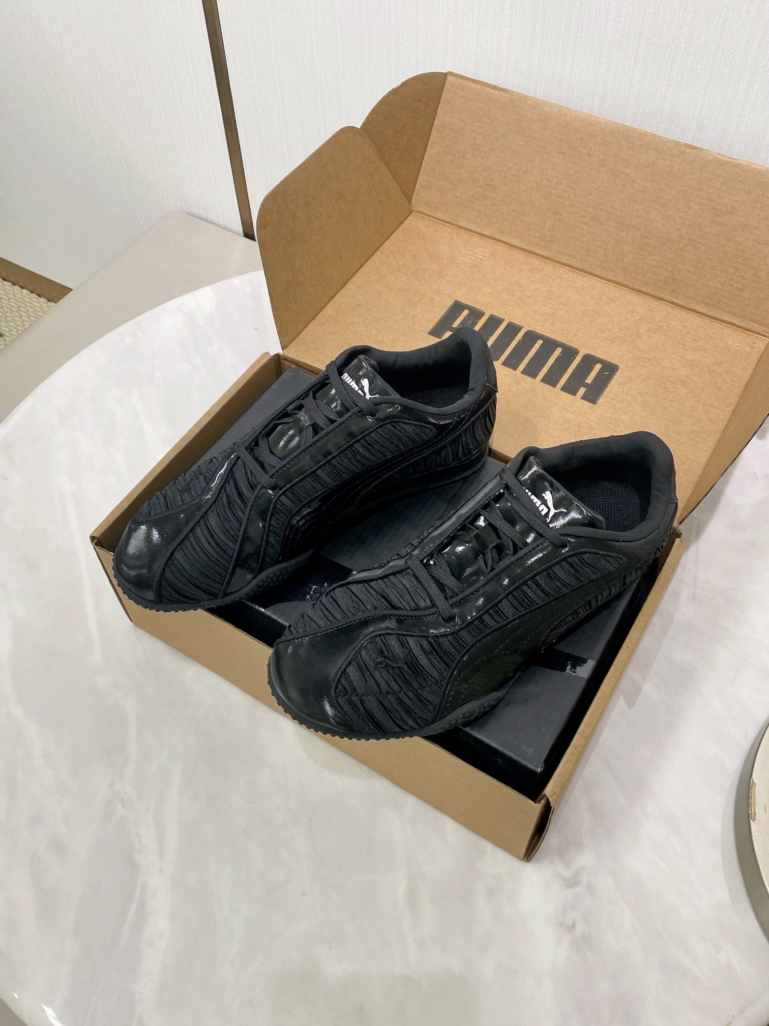 Unknown Puma 彪马 26ss早春新款 褶皱 德训鞋 运动鞋