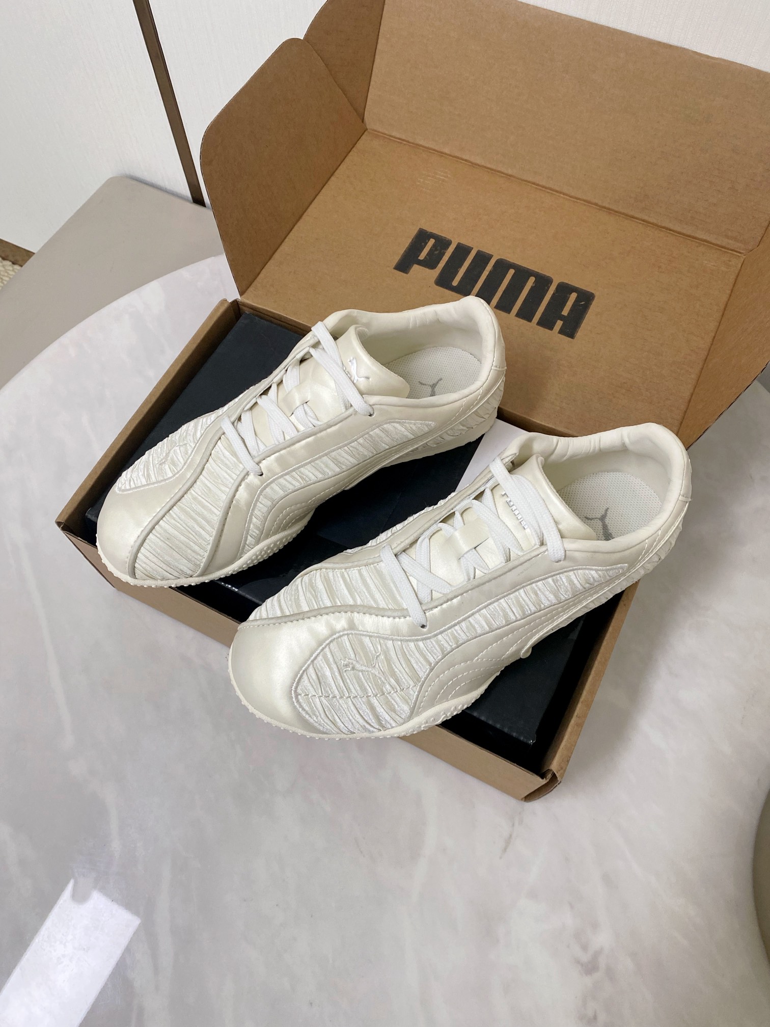 Unknown Puma 彪马 26ss早春新款 褶皱 德训鞋 运动鞋