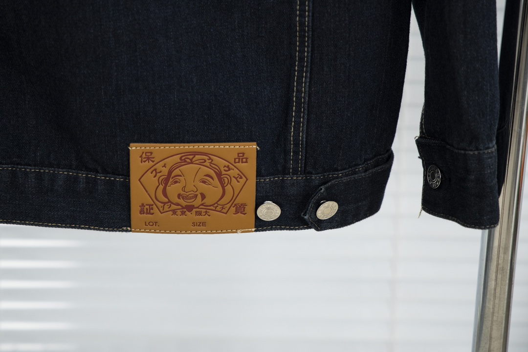 YAO T11 Cowboy Jacket with Japanese Legend Embroidery and Double Dog Pattern - 图片 6