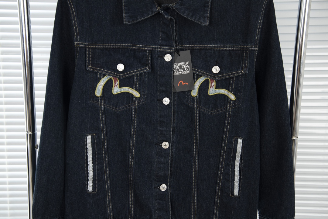 YAO T11 Cowboy Jacket with Japanese Legend Embroidery and Double Dog Pattern - 图片 3